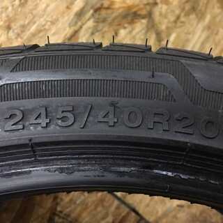 DURATURN MOZZO STX 245/40R20 20インチ 夏タイヤ 4本 2016年製 バリ溝