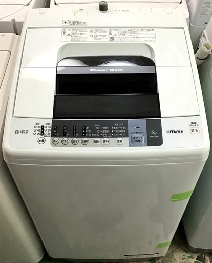 【送料無料・設置無料サービス有り】洗濯機 HITACHI NW-6MY 中古