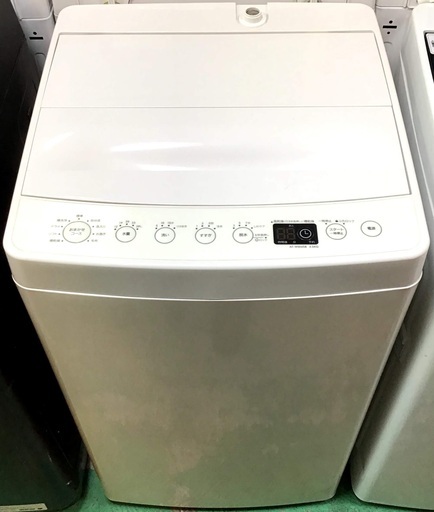 【送料無料・設置無料サービス有り】洗濯機 2018年製 amadana AT-WM45B 中古
