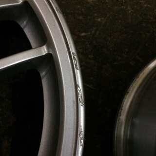 O.Z RACING F-1 三菱 ランサーエボリューション5 純正OPホイール 17インチ 4本 7.5J5HPCD114.3+38 　(VHM105) クレジットカード QR決済可能