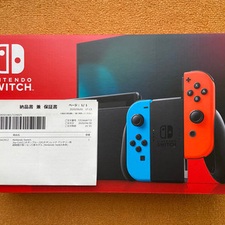 【売り切り】新品 Nintendo Switch本体 4/30購入