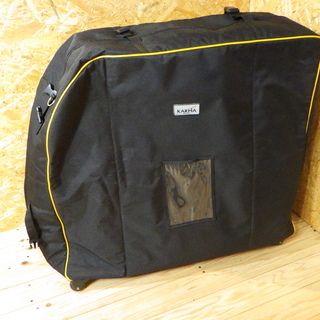 【売却済】軽量・車椅子　エルゴライト　折りたたみ　旅行可能バック付　ERGO/KARMA　KM-2501