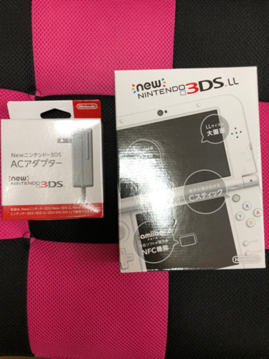 値下げしてます任天堂3DSLL.充電器　新品未使用