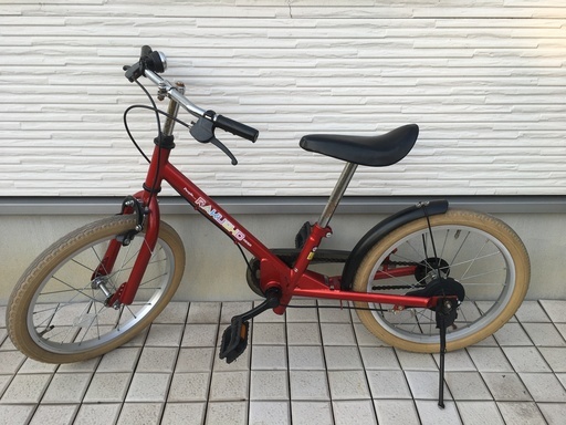※商談中　子供用自転車【ラクショーライダー】18インチ（補助輪おまけ付き）