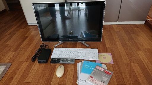 【値下げしました】SONY VAIO VPCL24AJV(本体一体型パソコン)