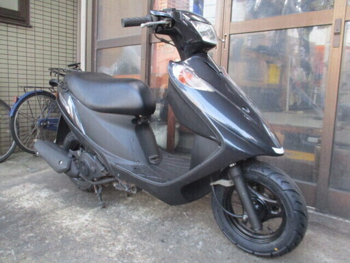 スズキ　アドレスV125G　エンジン機関絶好調　各所点検整備済み車両です　ガンメタ　速いです