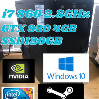 価格崩壊　i7 GTX980 SSD120GB ゲーミングパソコン 