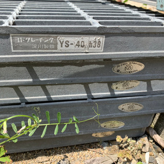 グレーチング　幅400×長さ1,000×厚み38 中古〜‼️