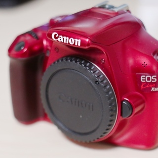 Canon EOS KissX50（赤）　レンズキット