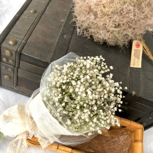 受注制作かすみ草の可憐ブーケ お花の雑貨屋さん 鳴門の生活雑貨の中古あげます 譲ります ジモティーで不用品の処分