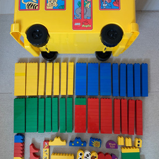 純正 レゴ デュプロ バスとデュプロ330個！ 大量セット