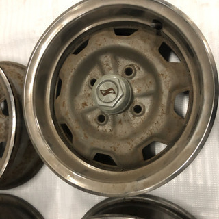 ☆当時物 R30 スカイライン 純正鉄チン リムカバー☆