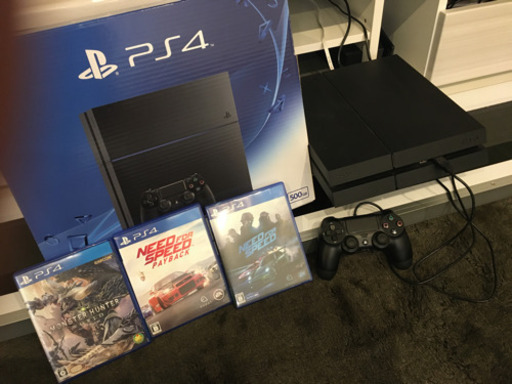 PlayStation4プレイステーション4+ソフト3本