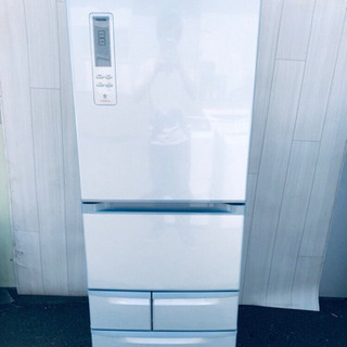 美品1円] 東芝 5ドア冷凍冷蔵庫 GR-E43GL 427L 2012年 シルバー