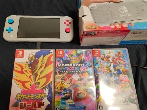 値下げ不可Switch Lite+ソフト　ポケモン盾のみ