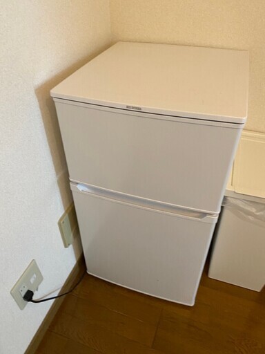 ①L02 IRIS OYAMA 90L 2018年製 冷蔵庫 お持ち帰り限定