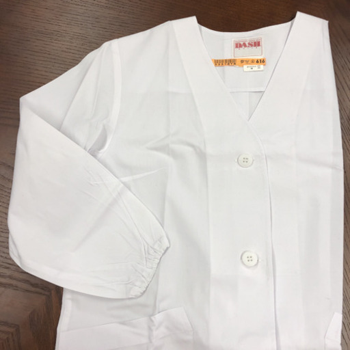 厨房用 白衣 半袖 長袖 新品・未使用 3枚