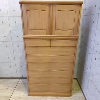 2*14 府中家具 洋服タンス 桐タンス チェスト ワードローブ 収納 国産 日本製 高級 伝統工芸