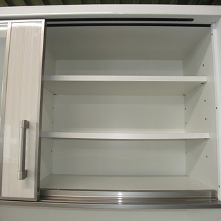 R1018) ニトリ キッチンボード ポスティア120KB WH 2013年製! 食器棚 店頭取引大歓迎♪