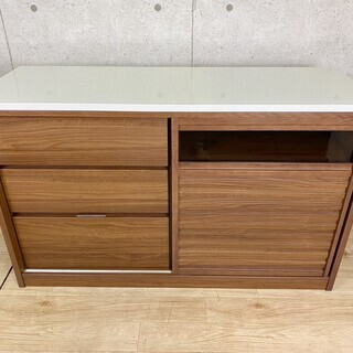 4*86 シギヤマ家具 サイドボード 飾り棚 食器棚