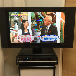 東芝　HDDレコーダ(RD-S300)27インチTV(アナログ)...