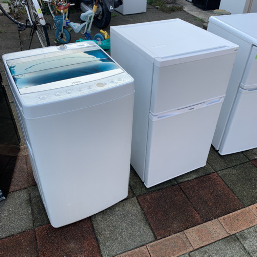洗濯機　冷蔵庫　2点セット！　1万円〜　写真のものとその他まだまだセットあります。