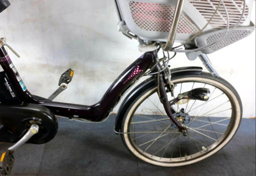 408番 ‼️バッテリー絶好調‼️ブリヂストン✨前後子供乗せ電動自転車