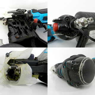 動作未確認 makita/マキタ 高圧 エア釘打 エアダスタ付 65mm AN633H ジャンク扱い品 ☆ PayPay(ペイペイ)決済可能 ☆ 札幌市 北区 屯田