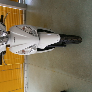 ホンダ Dio110 ﾜﾝｵｰﾅｰ ﾊﾟｰﾙﾎﾜｲﾄ 4467キロ