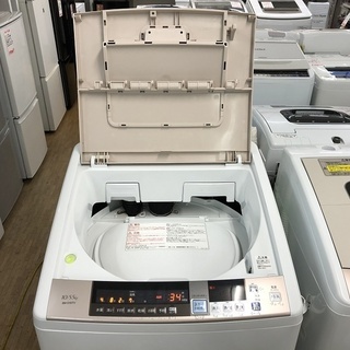 美品【 HITACHI 】日立 ビートウォッシュ 洗濯10.0㎏/乾燥5.5㎏  全自動洗濯機 ナイアガラビート洗浄 BW-D10TV