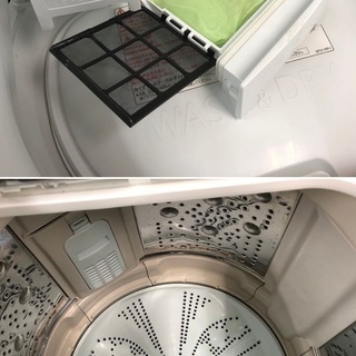 美品【 HITACHI 】日立 ビートウォッシュ 洗濯10.0㎏/乾燥5.5㎏  全自動洗濯機 ナイアガラビート洗浄 BW-D10TV