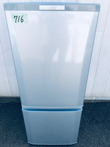 高年式‼️716番  三菱✨ノンフロン冷凍冷蔵庫✨MR-P15Y-S‼️