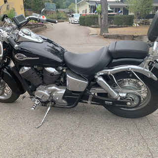 ホンダ　シャドー400cc バイク　アメリカン　純正マフラー付き