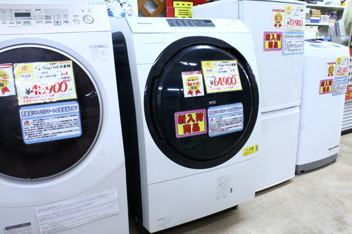 【6ヶ月保証付】参考定価 ¥118,000 2015年製 Panasonic パナソニック ドラム式 洗濯機 洗濯 9.0kg 乾燥 6kg NA-VX3500L  泡洗浄 ヒートポンプ乾燥 自動お手入れ♪