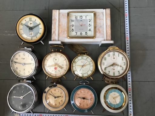 昭和30年頃 置時計 目覚まし時計