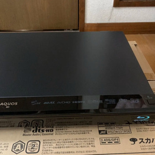【お値下げ中】SHARP AQUOS ブルーレイ BD-W500