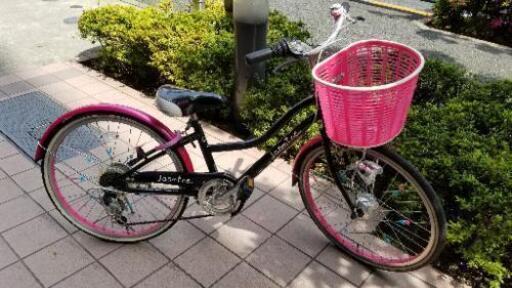 ☆２２インチ 子供用自転車 ６段変速☆女の子