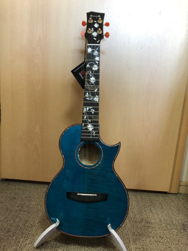 ENYA コンサートウクレレ  花海　ダブルピックアップ ENYA コンサートウクレレ 花海 ダブルピックアップ