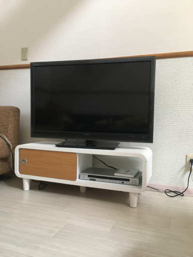 SONY BRAVIA テレビボード　DVDプレーヤー付