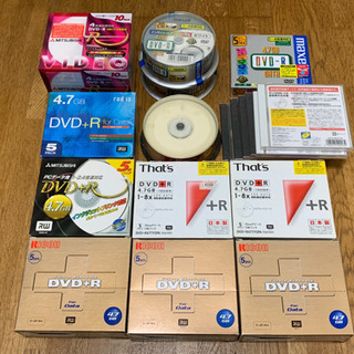 DVD-R、DVD+R　合計116枚　新品　未使用