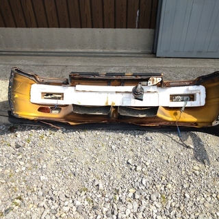180sx 前期純正フロントバンパー　黒