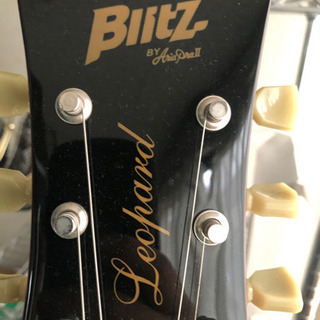 BLITZ by AriaProII Leopard レオパード 超美品 Blitz Leopard AriaProⅡレオパード レスポールタイプ