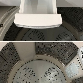 美品【 HITACHI 】日立 ビートウォッシュ 洗濯7.0㎏ 全自動洗濯機 ナイアガラビート洗浄 自動おそうじ BW-V70A