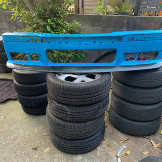 e36 Mテクバンパーの出品。　m3 フロントバンパー　エアロ　e36