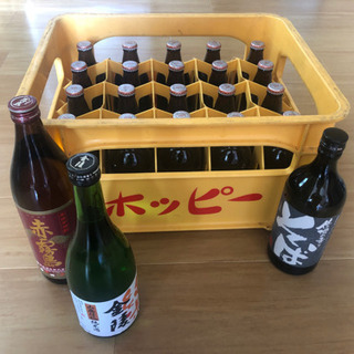 ホッピー、日本酒、焼酎セット
