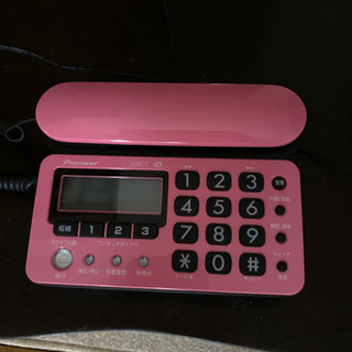 かわいい　ピンクの電話