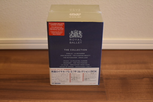 【新品・未開封】英国ロイヤル・バレエ ザ・コレクションBOX [白鳥の湖、くるみ割り人形、眠れる森の美女、ジゼル他 DVD 15枚組] (ロイヤル・チャーター60周年記念)
