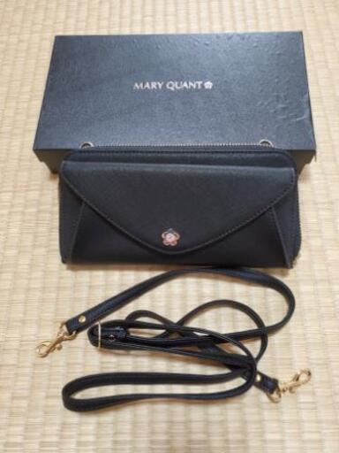 【新品・未使用】MARY QUANT　デイジー  レディース ポーチ 黒