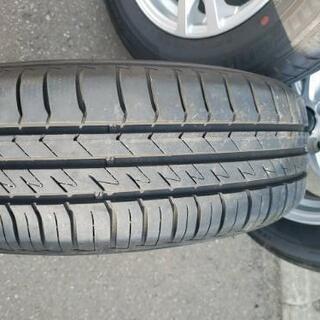 タイヤ　ホイル付き　175/70/14 ピッチ100、4H、+38
