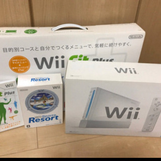 Wiiのセットです。